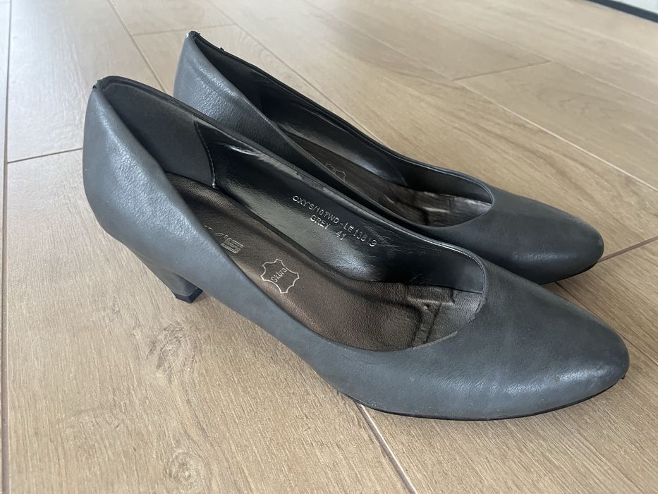 Buty damskie szare