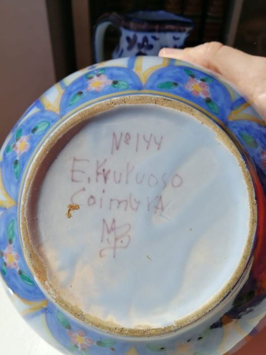 Jarro Nº144 Estatuária Coimbra (Frutuoso) - 1ºPeríodo 1926 a 1943 - MB