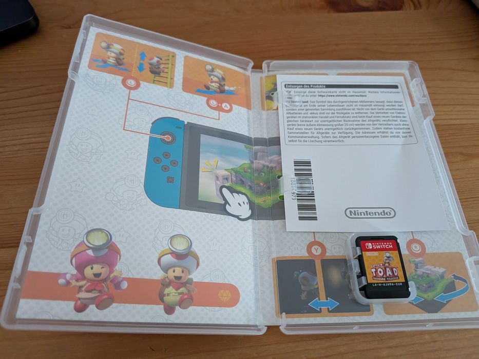 Captain Toad Treasure Tracker Nintendo Switch (NS) używana