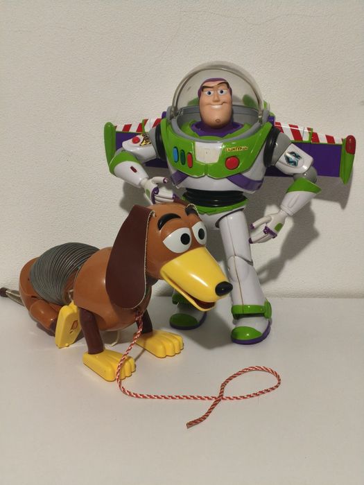 Toy story zabawki figurki Toys Disney Pixar Buzz Slinky Dog Cienki thi