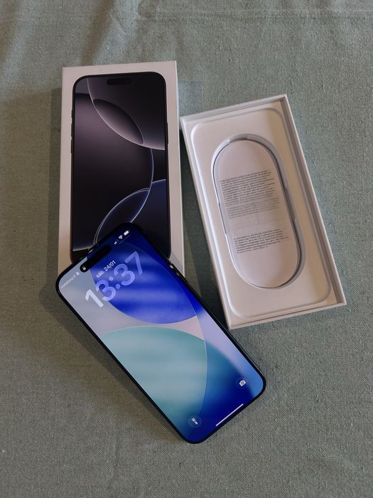 iPhone 16 Pro Max 256GB – Impecável | Bateria 98%