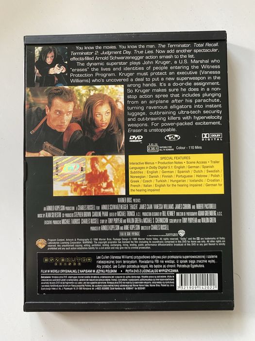 Egzekutor (A.Schwarzenegger) DVD