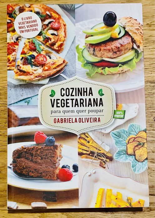 Cozinha Vegetariana para Quem Quer Poupar – Livro em ótimo estado