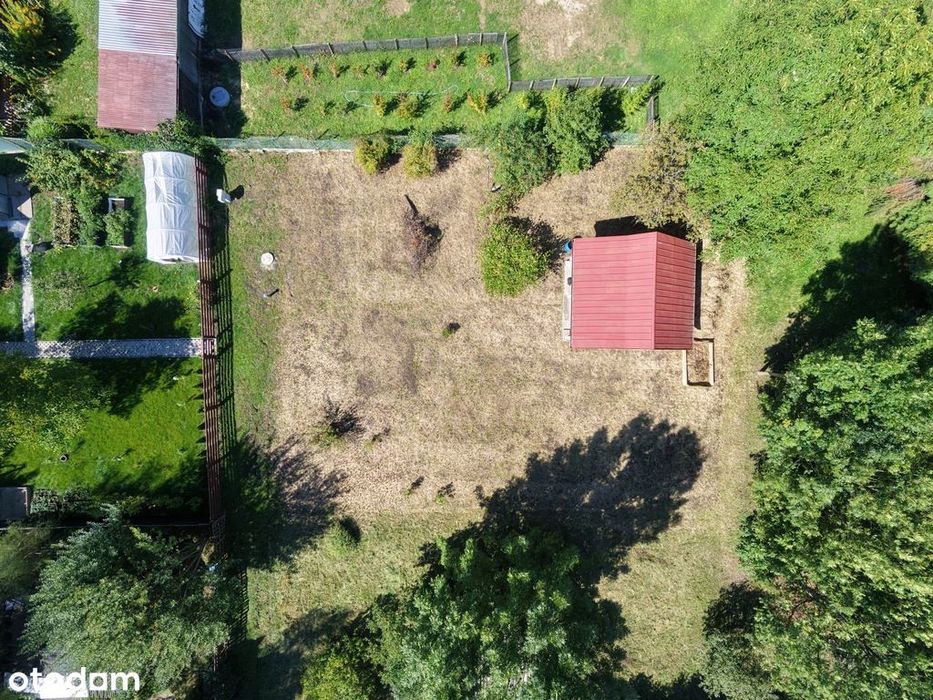 Działka ROD 416 m² z domkiem – Rzeszów
