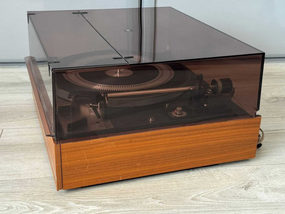 Vintage Gramofon Dual 1219 CK 20 Unikat Drewno