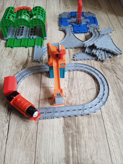 Tomek i przyjaciele Adventures Fisher Price tory pociąg ciuchcia wagon