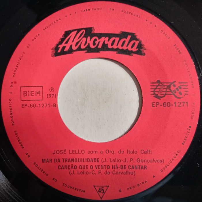 José Lello	- - - - -	A Noite do Mar	- - - - -	EP