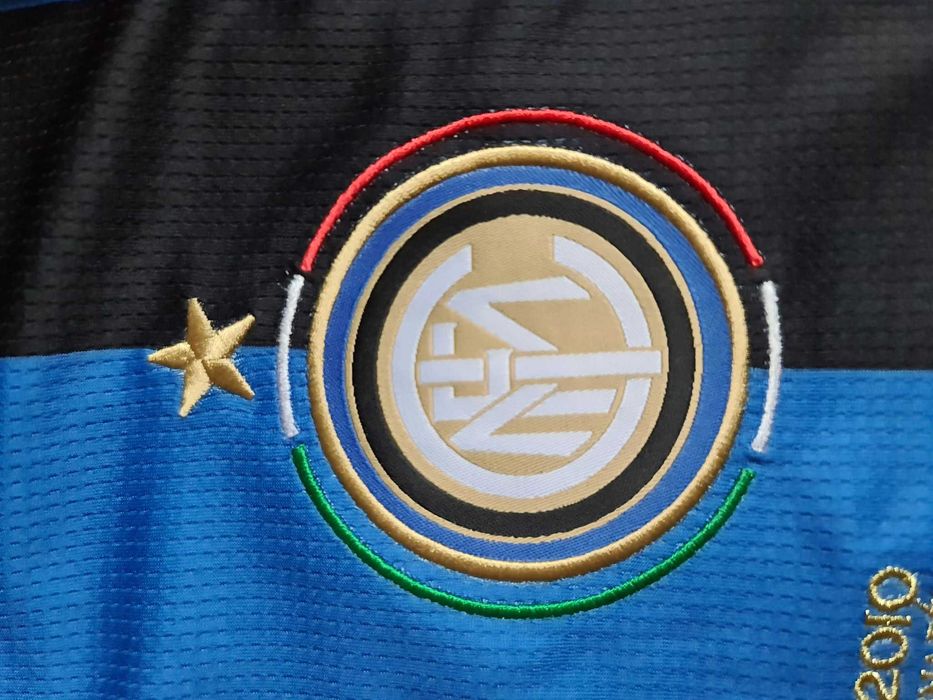 Match Issue Nike Inter Milano 2009/2010 Mario Balotelli 45 koszulka M UEFA Champions League Finał