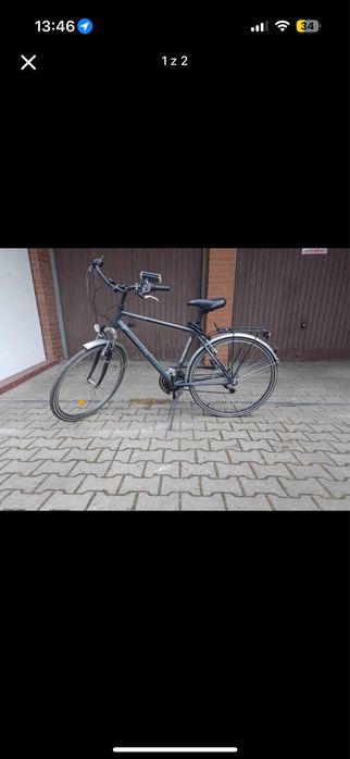 Rower miejski Rama aluminiowa