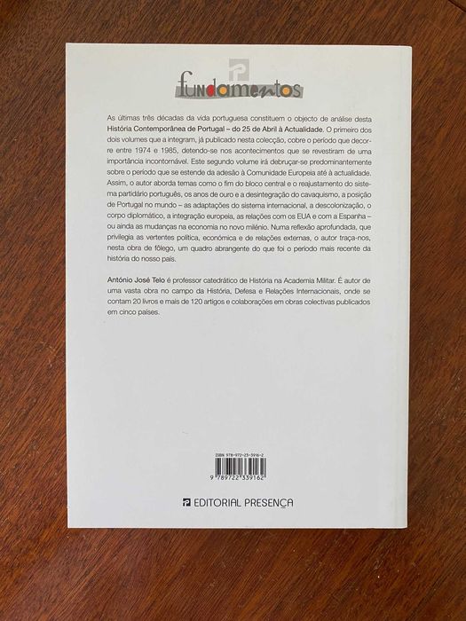 História Contemporânea de Portugal, do 25 de Abril à Actualidade, Vol 2 - António José Telo