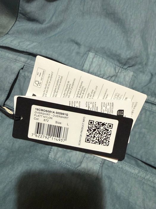 C.P. Company Flatt Nylon Lens Overshirt