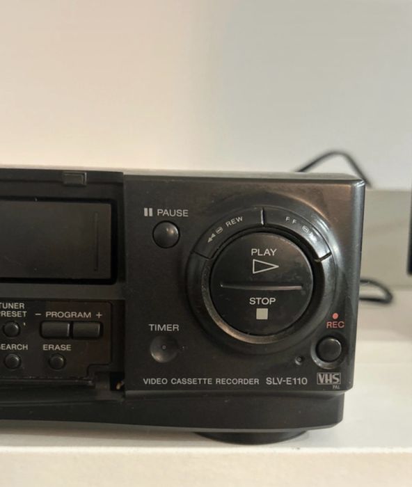 Leitor de VHS Sony
