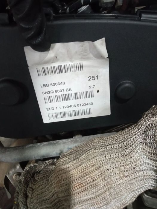 Motor Range Rover Sport V6 2.7 TDV6 276DT (Discovery)