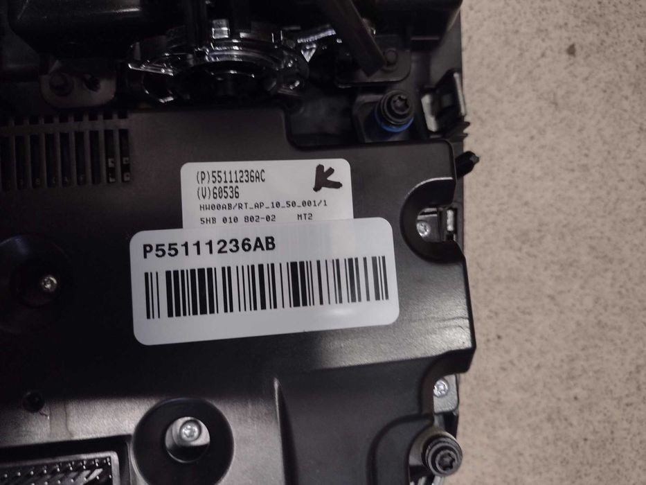 Caravan Voyager Town 11- panel klimatyzacji