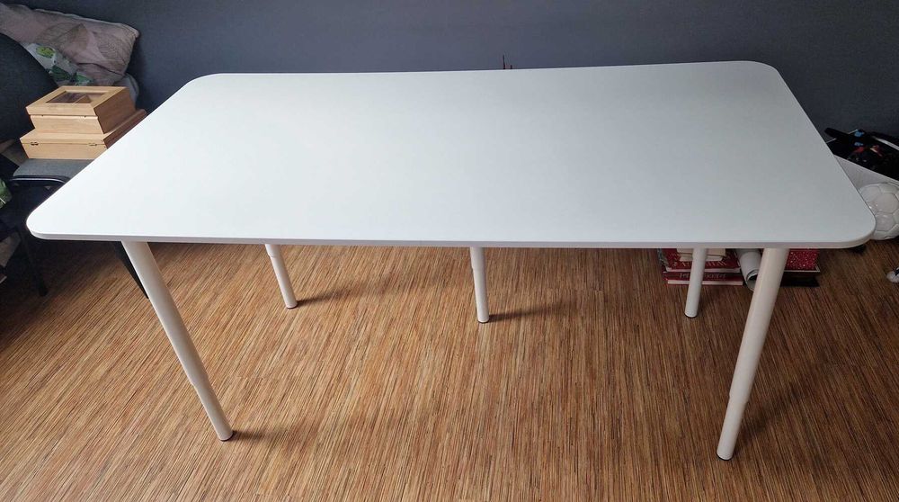Biurko Ikea białe 160x80 cm