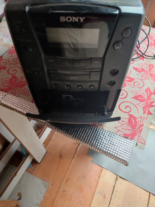 Radio com cd e  cassete