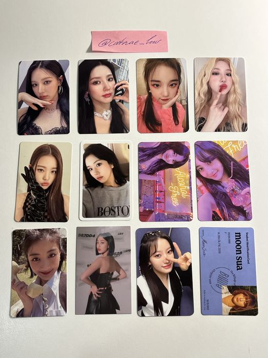 продаж twice, i-dle, ive, billlie, itzy, dreamcatcher, stayc