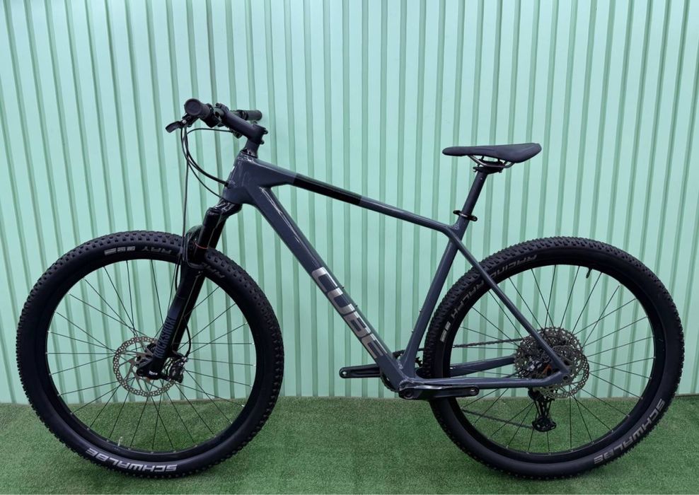 Топовий Карбоновий гірський XL 29 велосипед Cube Reaction Pro XT 1x12