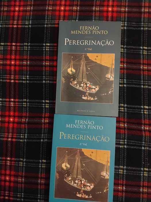 2 Livros de História e Aventuras: PEREGRINAÇÃO-Vol. 1 e Vol. 2 de Fernão Mendes Pinto