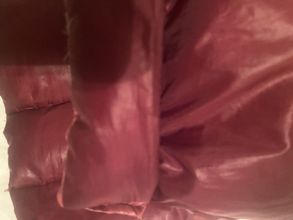 Куртка пуховая бордо