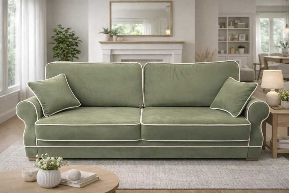 Sofa Orlando 3 osobowa z funkcją spania i pojemnikiem
