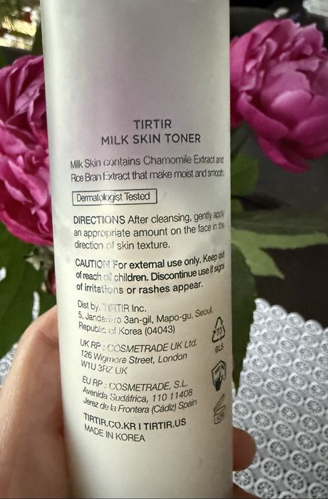 Tonik mleczny tir tir