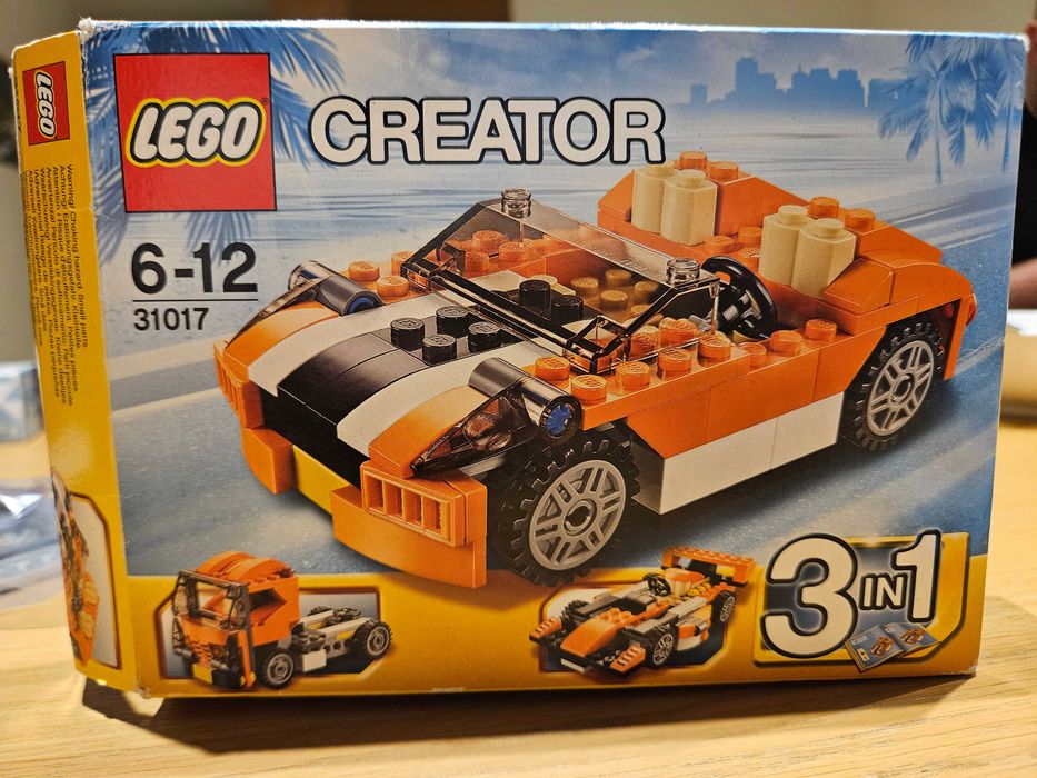 Lego 31017 creator 3w1 słoneczny śmigacz