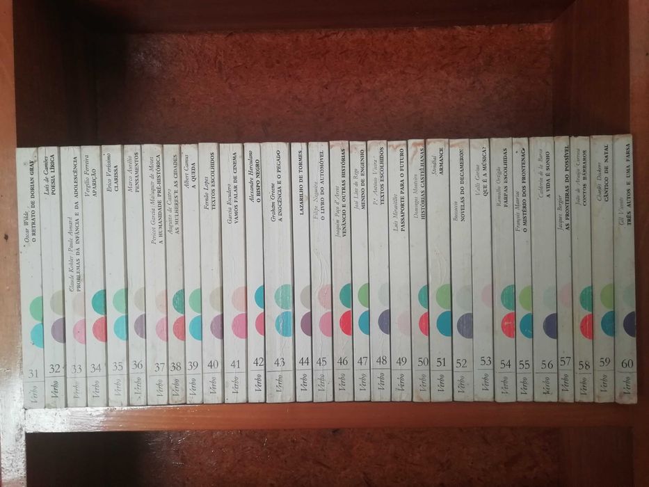 Coleção completa Verbo/RTP - Anos 70