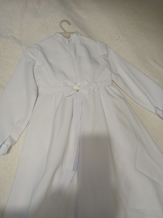 Zestaw. Wianek + Sukienka komunijna, suknia komunia r 140/146