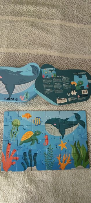 Puzzle baleia itotal +3 anos