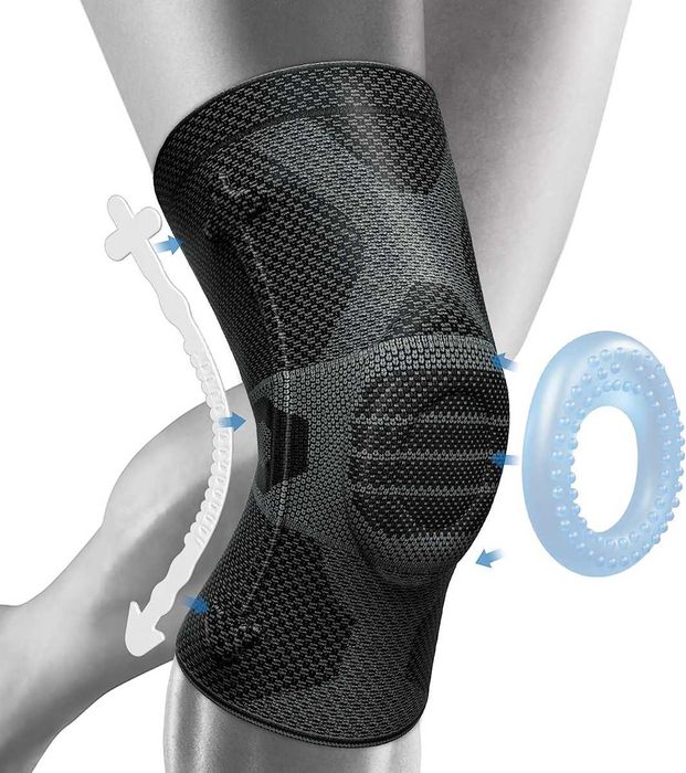 Nowa opaska na kolano / orteza / stabilizator NEENCA !R-3XL! A2018!