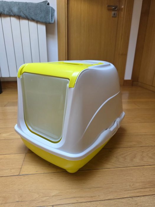 Caixa de areia para gato