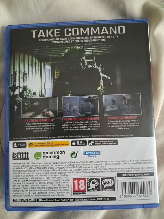 Ready Or Not   Ps5
