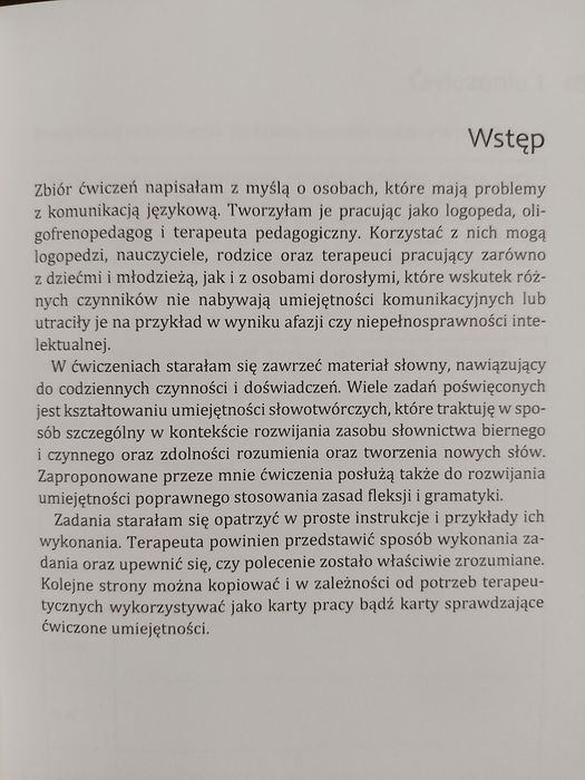 Wysłów się! - zbiór ćwiczeń dla osób z trudnościami w komunikacji językowej