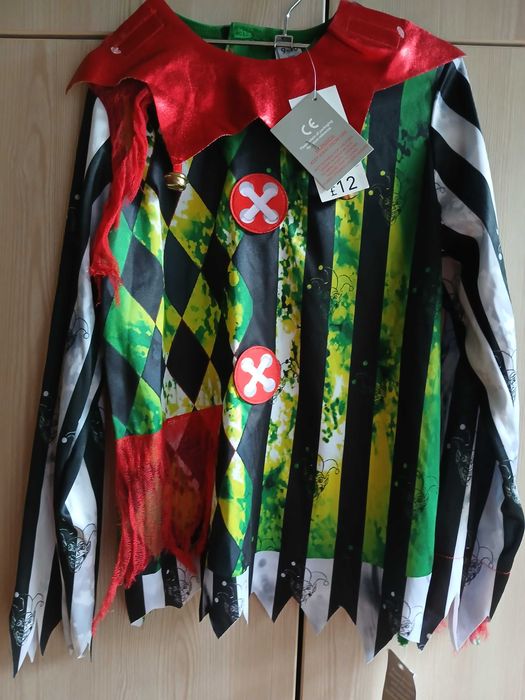 Костюм Halloween клоун арлекін пенівайз George 8-10 років