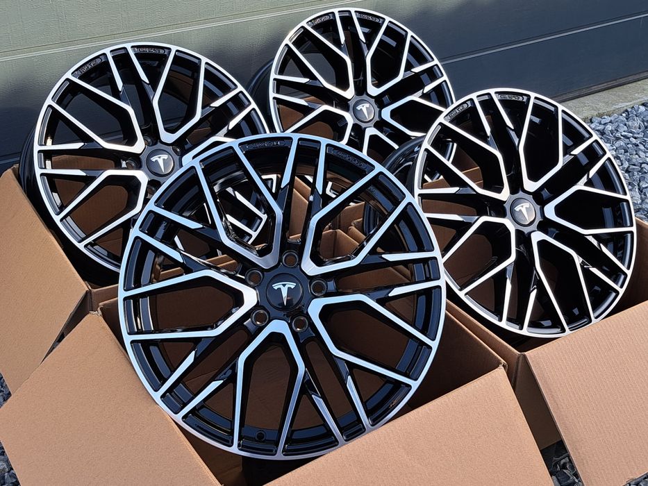 Alufelgi Nowe 19 5x114,3 TESLA Y  CNC CA20