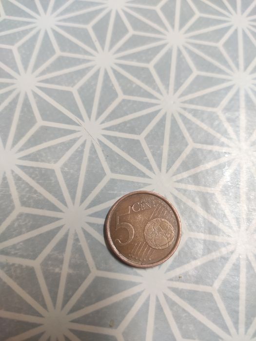 Moeda 5 centavos Espanha