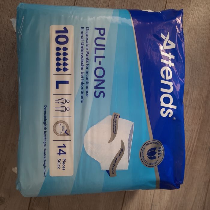 Підгузки - трусики Attends 10 L