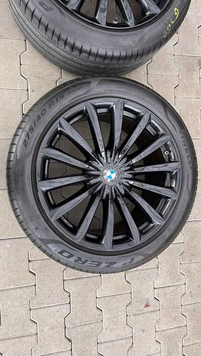 Felgi,Koła oryginalne BMW 7 G11 G12 19" 8,5+9,5 opony, czujniki