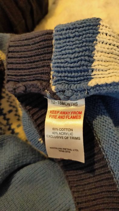 Sweter świąteczny z bałwankiem