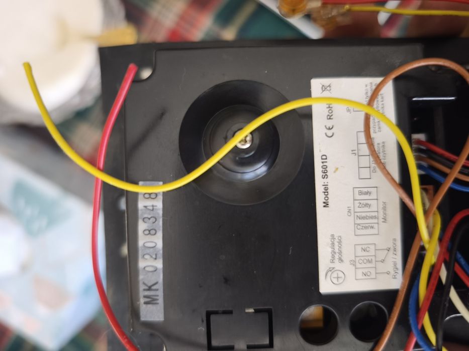 Wideodomofon Vidos  z dwoma monitorami