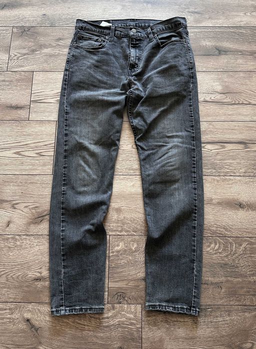 Spodnie jeansowe LEVIS 502 męskie szare denim r. 33 (M)