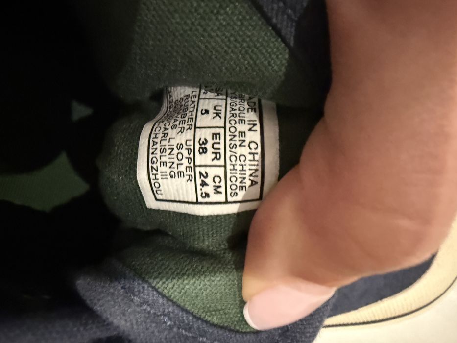 Polo Ralph Lauren Trampki sneakersy granatowe r. 38