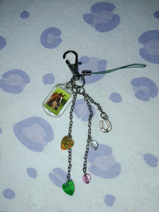 Przywieszka brelok koń podkowa