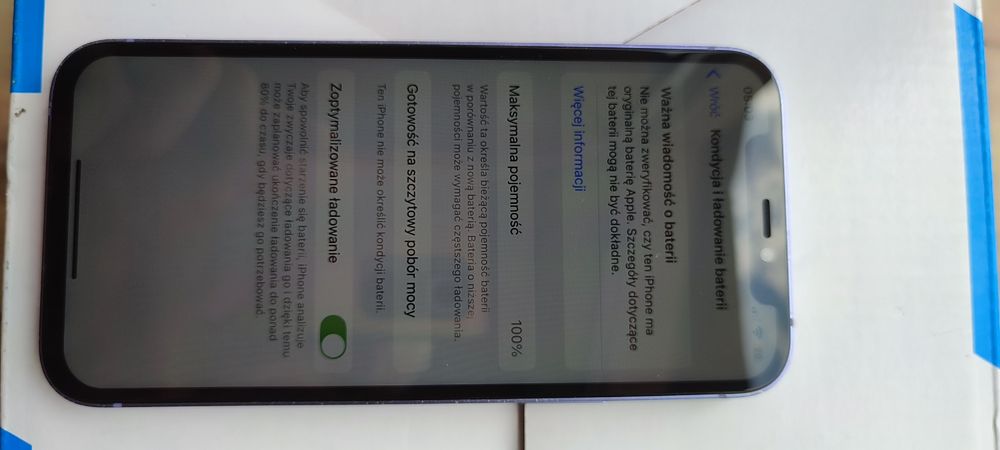 iPhone 12 64gb fioletowy