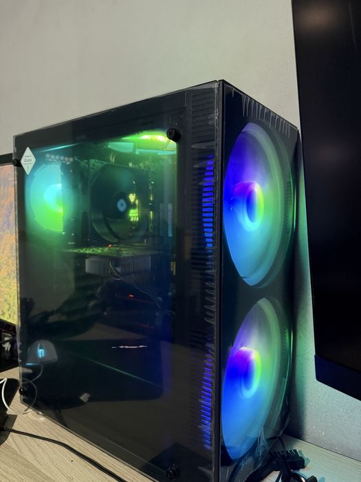 PC Gaming RGB Completo – Rápido (GTA V, CS2, Fortnite) – Como Novo!