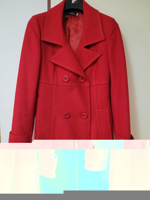 Płaszcz Czerwony roz 38