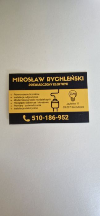 Elektryk Usługi Elektryczne