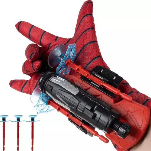 Rękawica z wyrzutnią + strzałki SPIDERMAN przebranie kostium