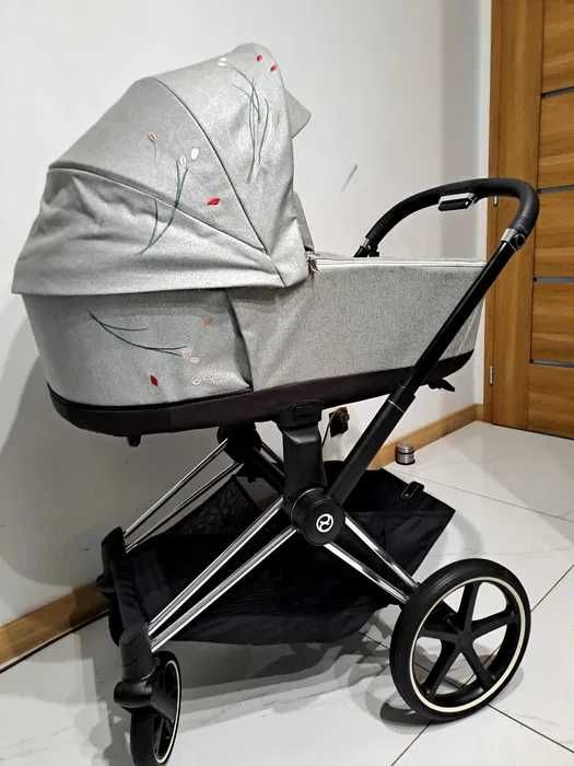 Cybex priam 4.0 Fotelik cybex cloud z Rozkladany b.dobry stan Nowy koszyk